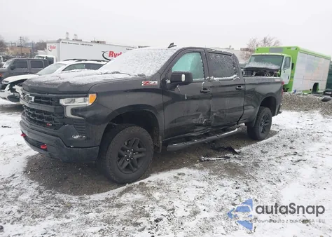 2023 Chevrolet Silverado 1500 4Wd Standard Bed Lt Trail Boss z USA, uszkodzony, nr VIN 3GCUDFED9PG359955